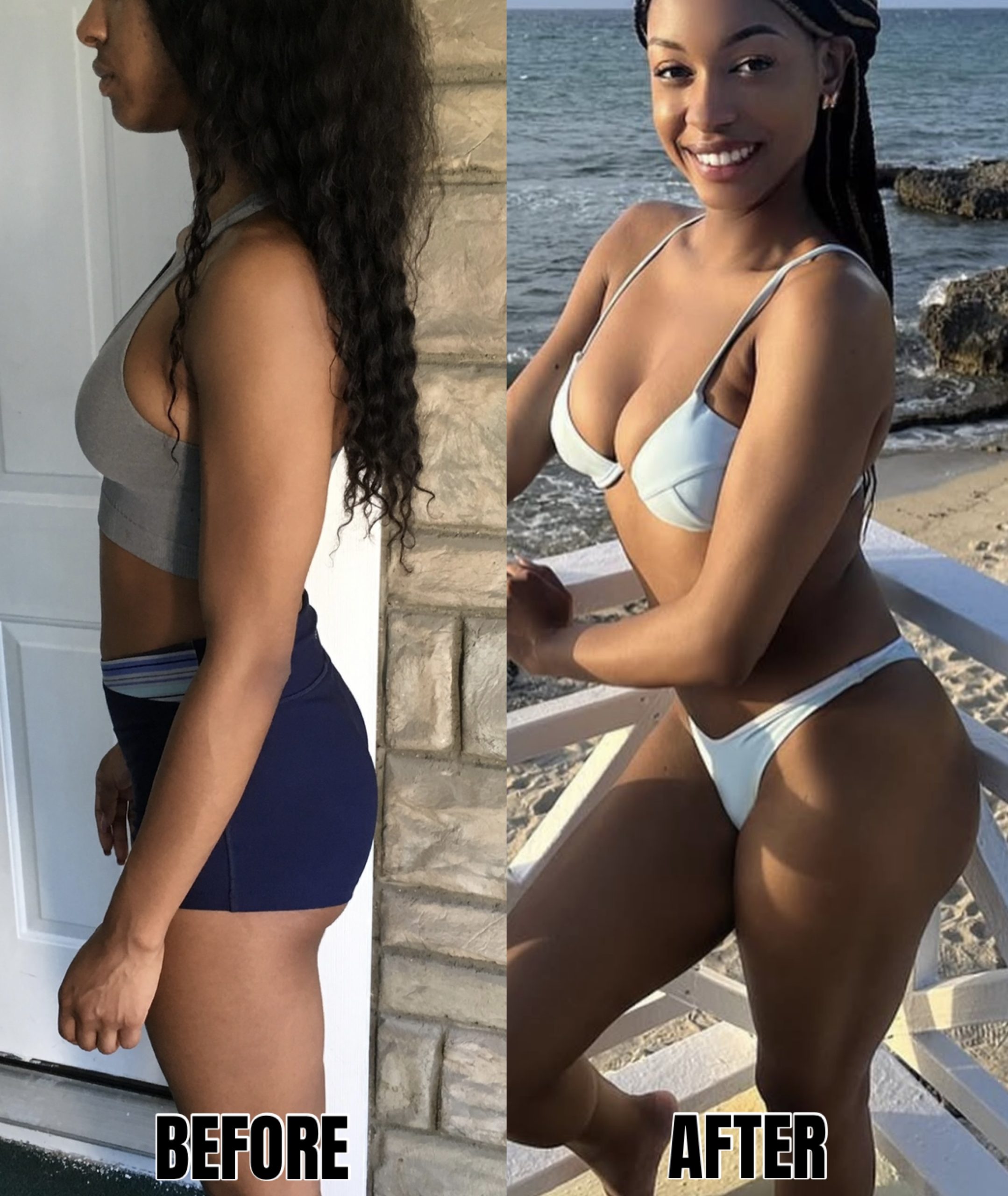 Ray in a pink athletic set